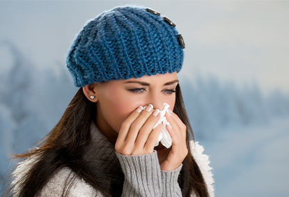 Diseases that are more prevalent in Winters